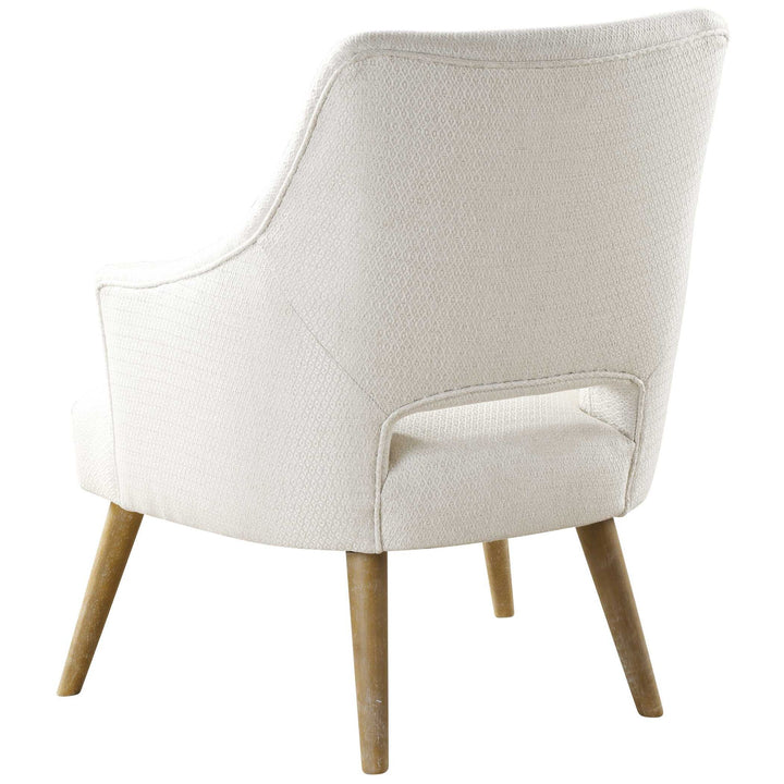 Dree - Retro Accent Chair - White