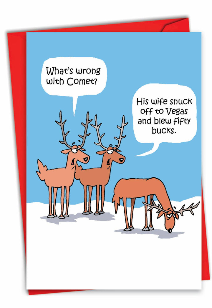 Christmas Card - Comet's Problem