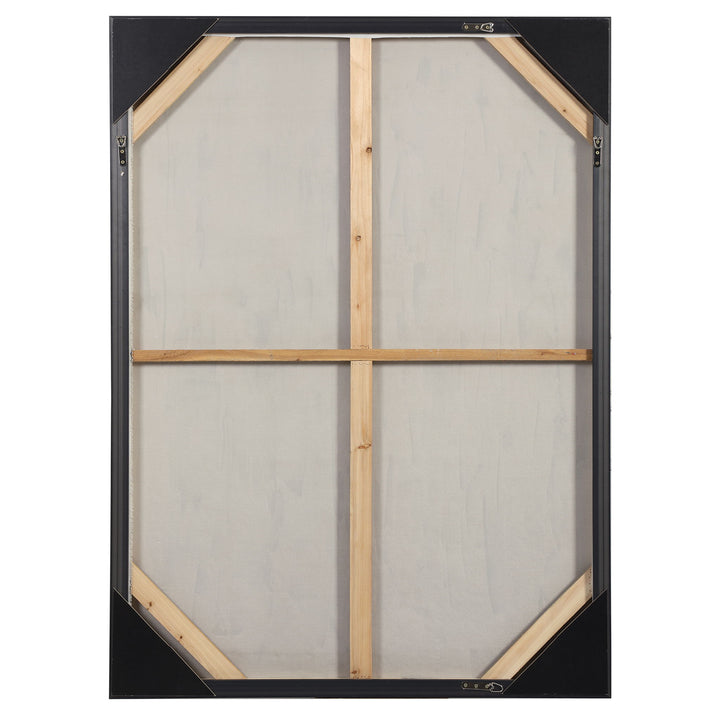 Organized Chaos - Hand Painted Canvas - Pearl Silver