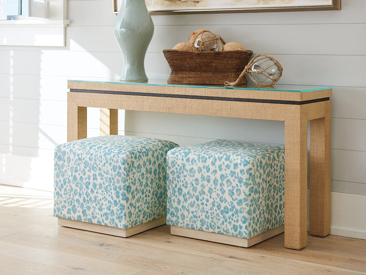 Newport - Harbor Raffia Table