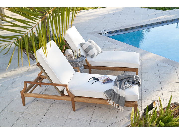 Coastal Living Outdoor / Chesapeake - Chaise Lounge, Special Order - White
