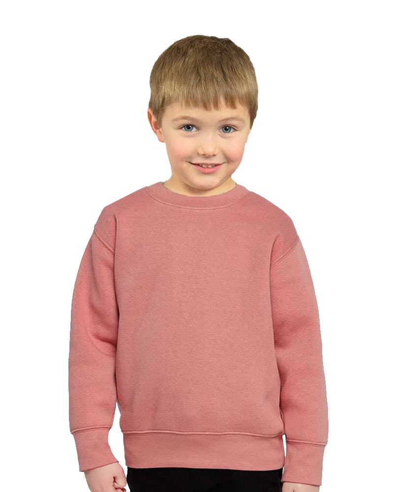 Infant Unisex Kids Fleece Pullover Long Sleeve Sweatshirts