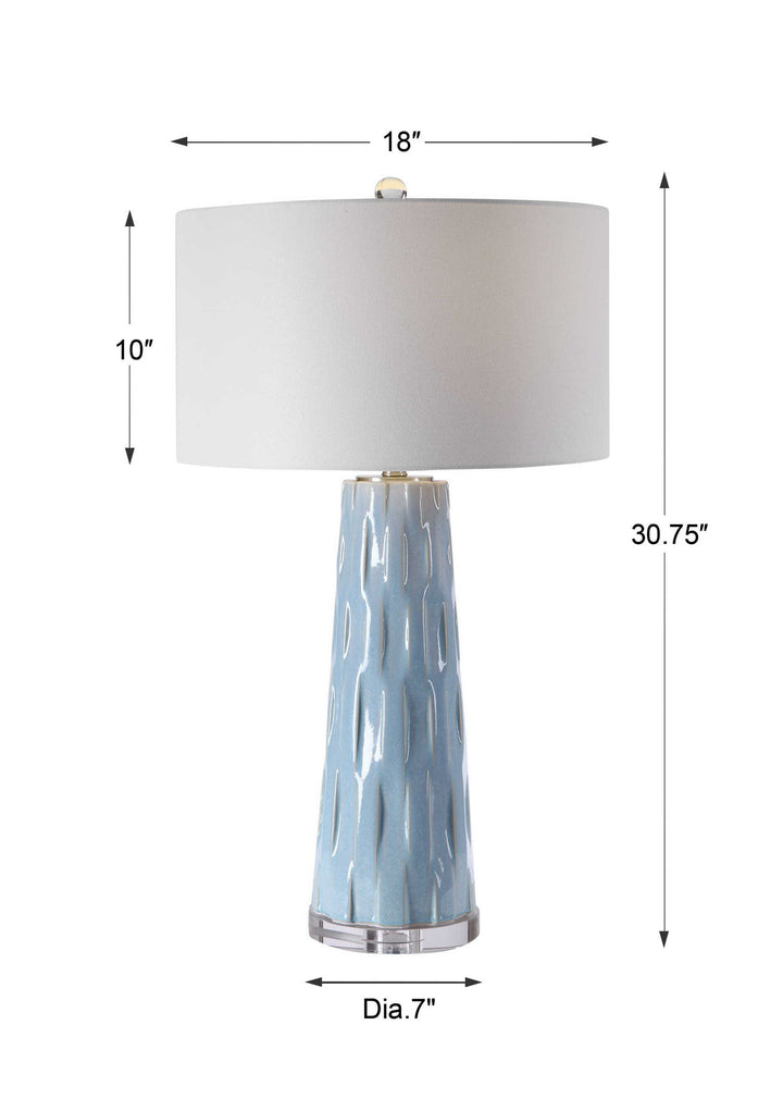 Brienne - Table Lamp - Light Blue