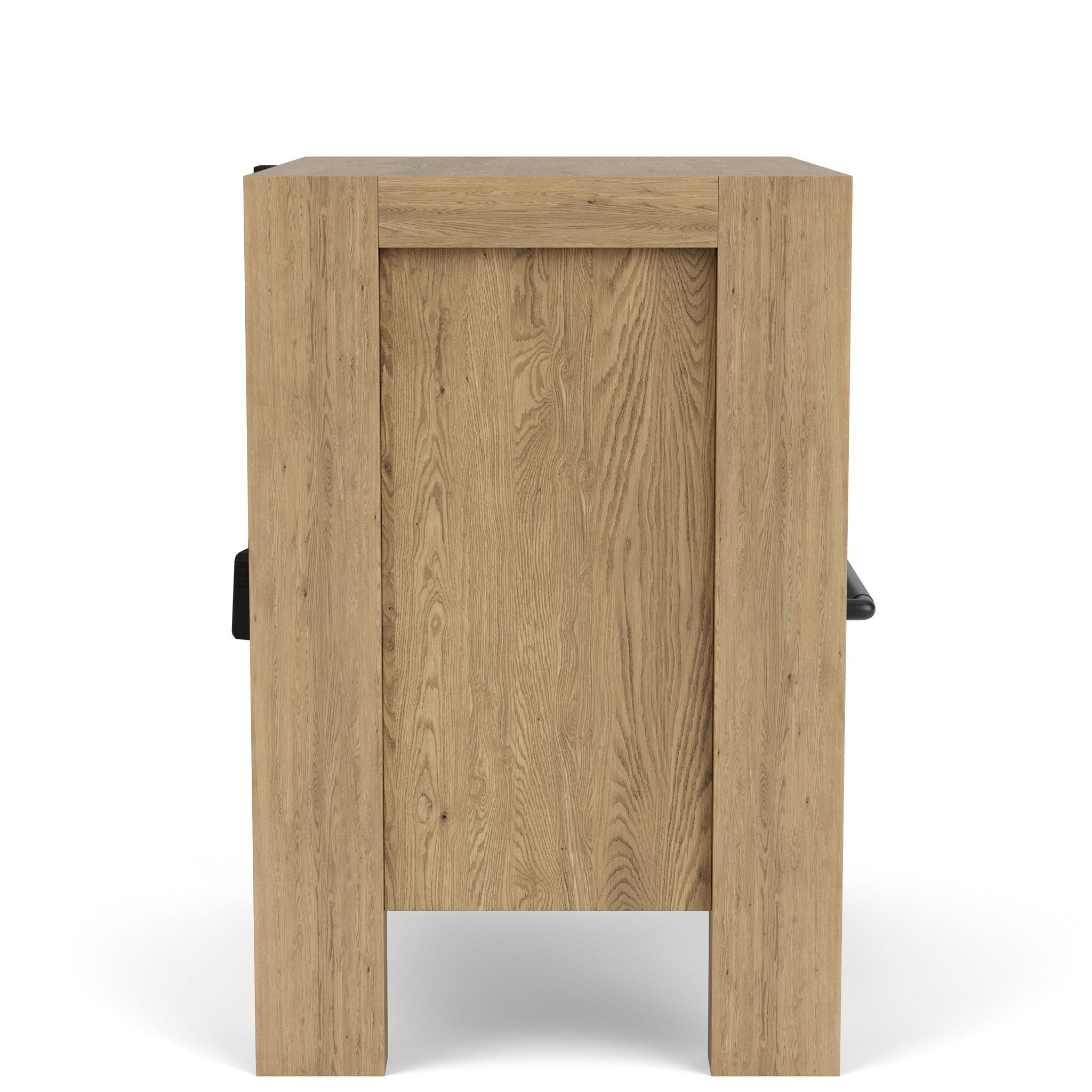 Davie - Wood One Drawer Nightstand - Light Brown