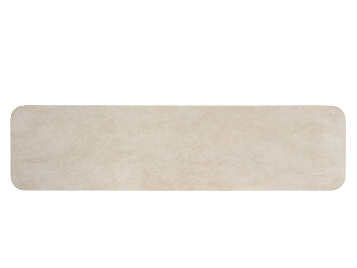 La Costa - Seabourne Console Table - Beige / Dark Brown