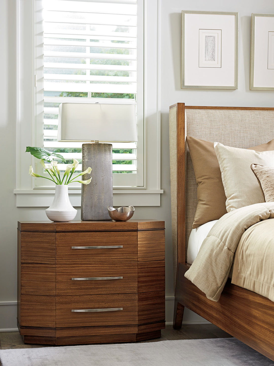 Kitano - Barnes Nightstand - Dark Brown