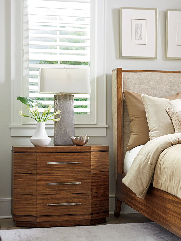 Kitano - Barnes Nightstand - Dark Brown