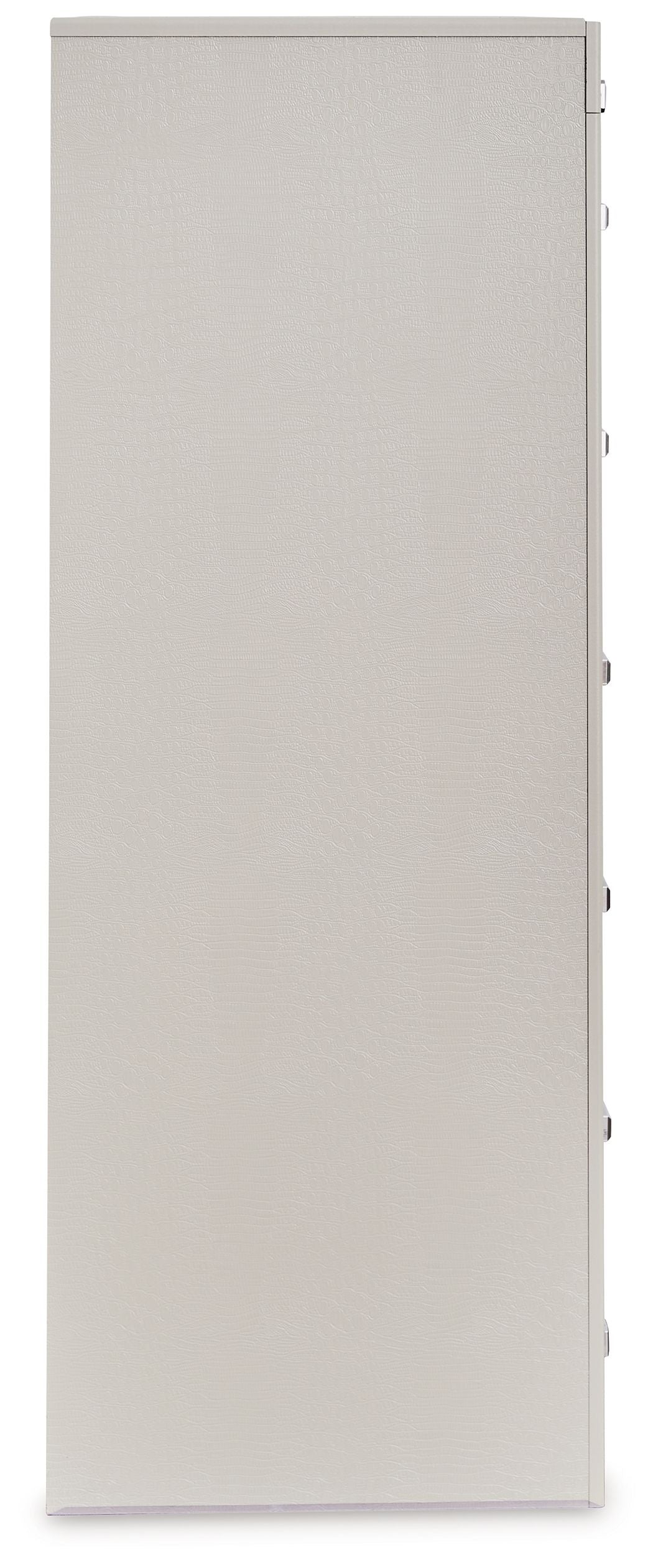 Zyniden - Silver - Five Drawer Chest