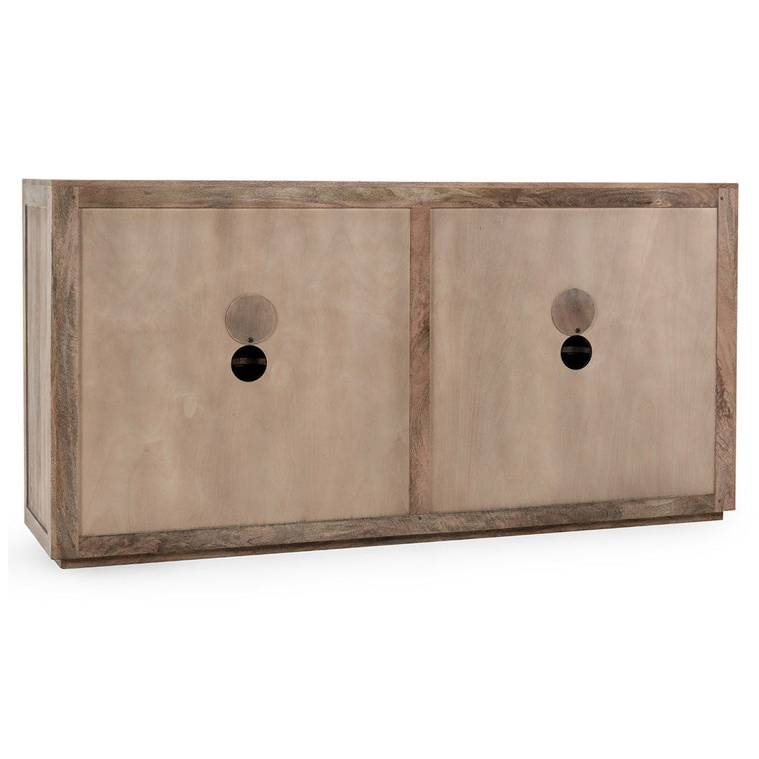 Jensen - 4 Door Cabinet - Taupe