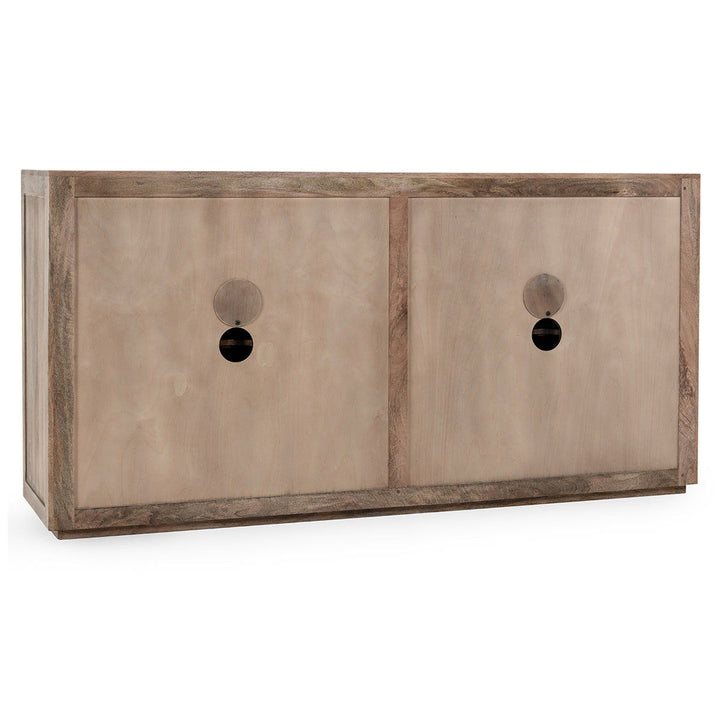 Jensen - 4 Door Cabinet - Taupe