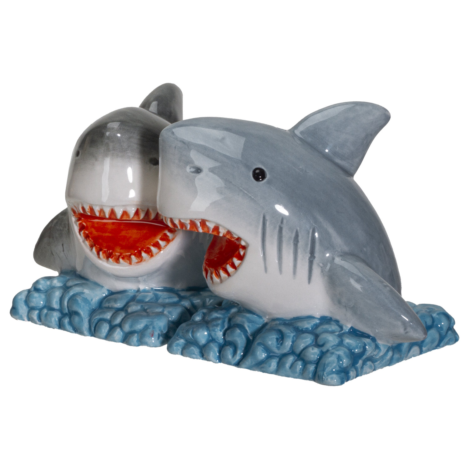 Sharks Salt and Pepper Shakers Set