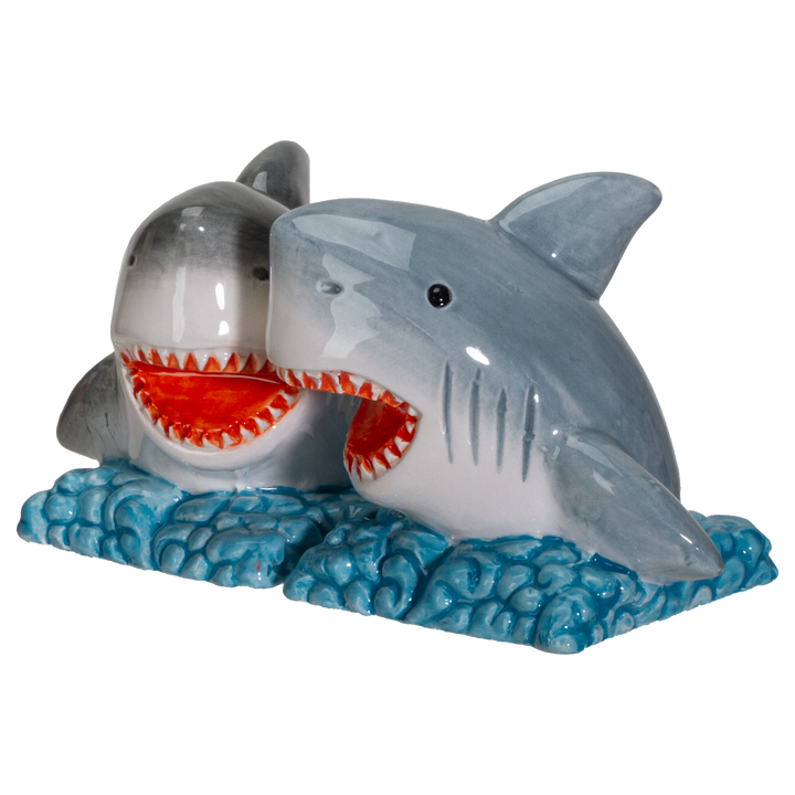Sharks Salt and Pepper Shakers Set