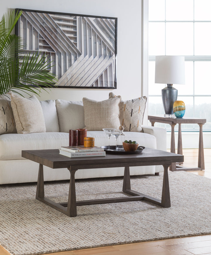 Cohesion Program - Grantland Rectangular End Table - Dark Brown - Wood