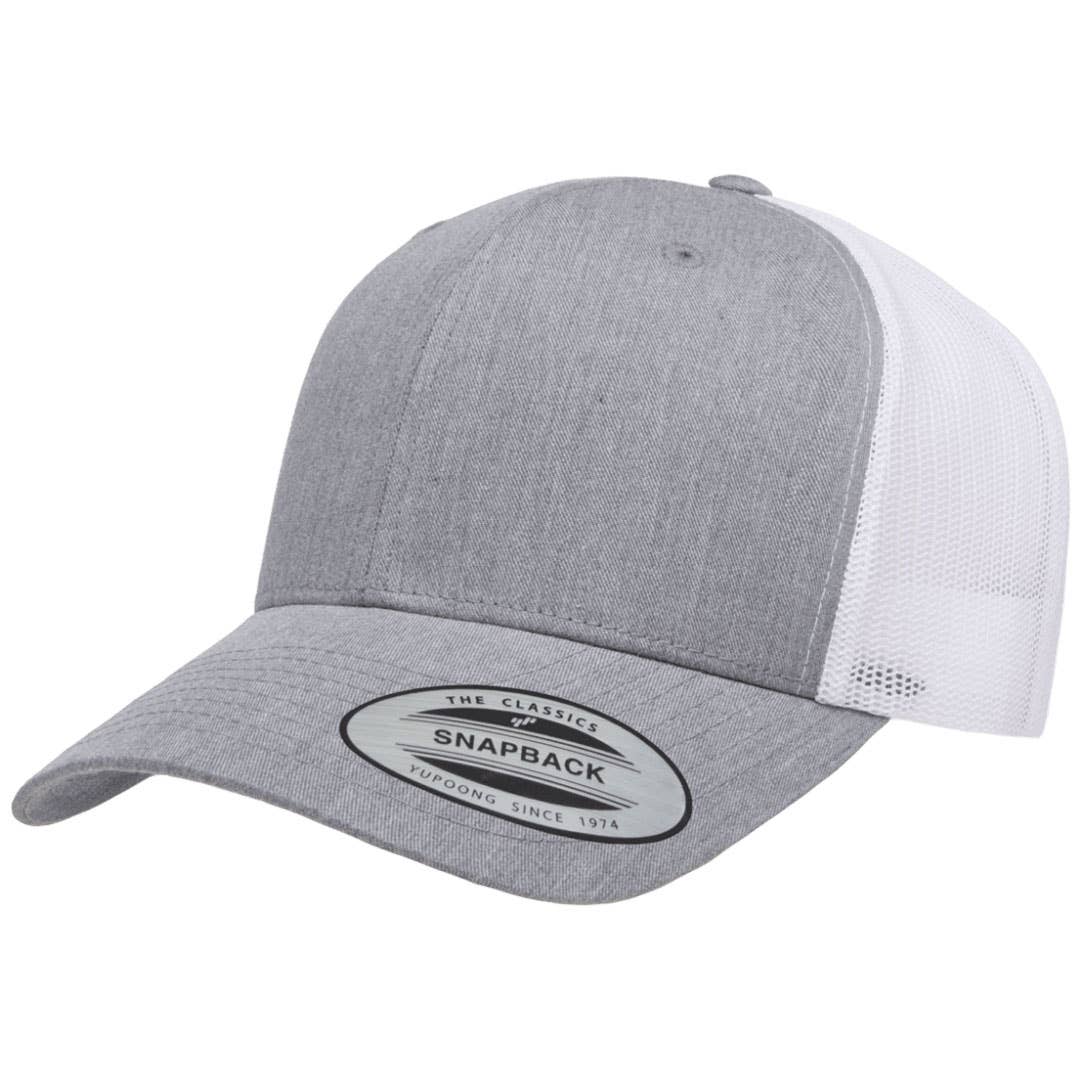 Morning Wood | Leather Patch Hat: Camo / Black