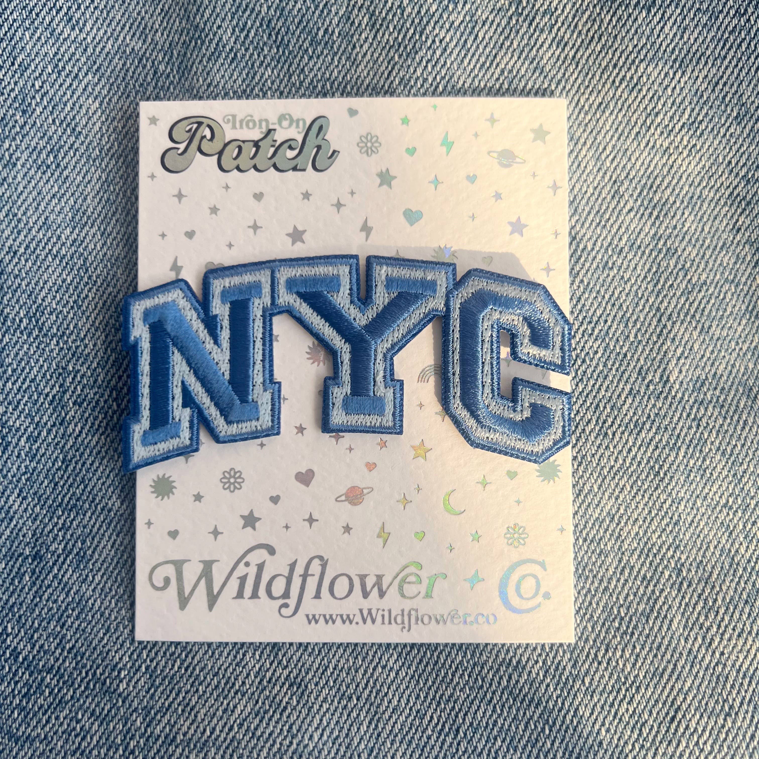 NYC Patch - Pink / Blue