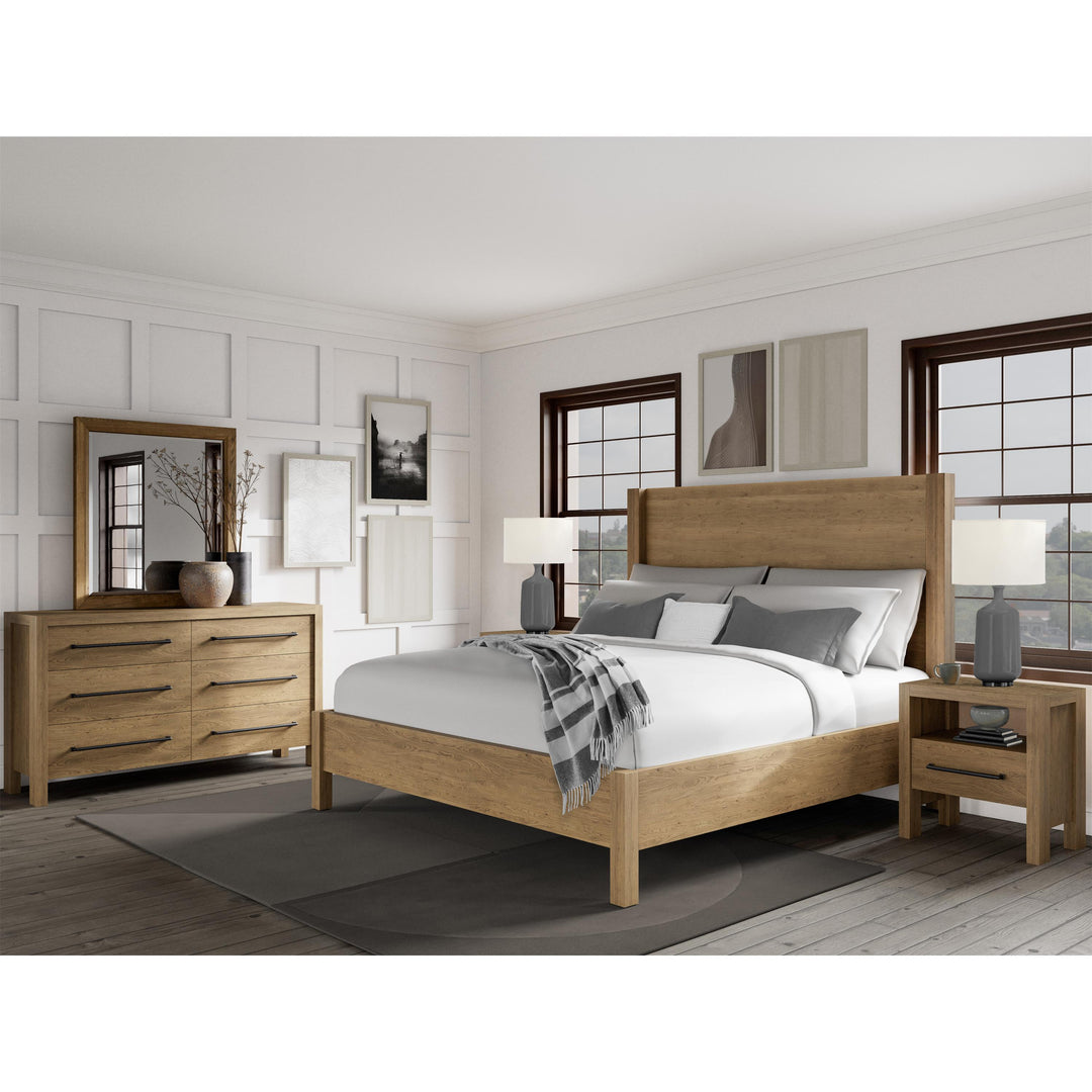 Davie - Mirror - Light Brown