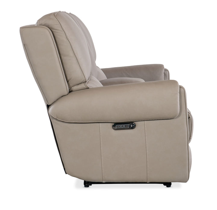 Somers - Power Console Loveseat With Power Headrest