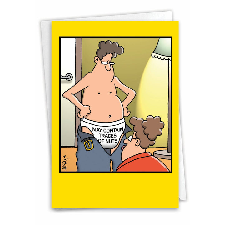 NobleWorks - Traces Of Nuts - All Occasions Card