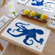Octopus Handmade Placemat | Coastal Table Decor: Set of 12