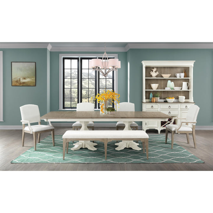 Myra - Upholstered Arm Dining Chair (Set of 2) - Natural