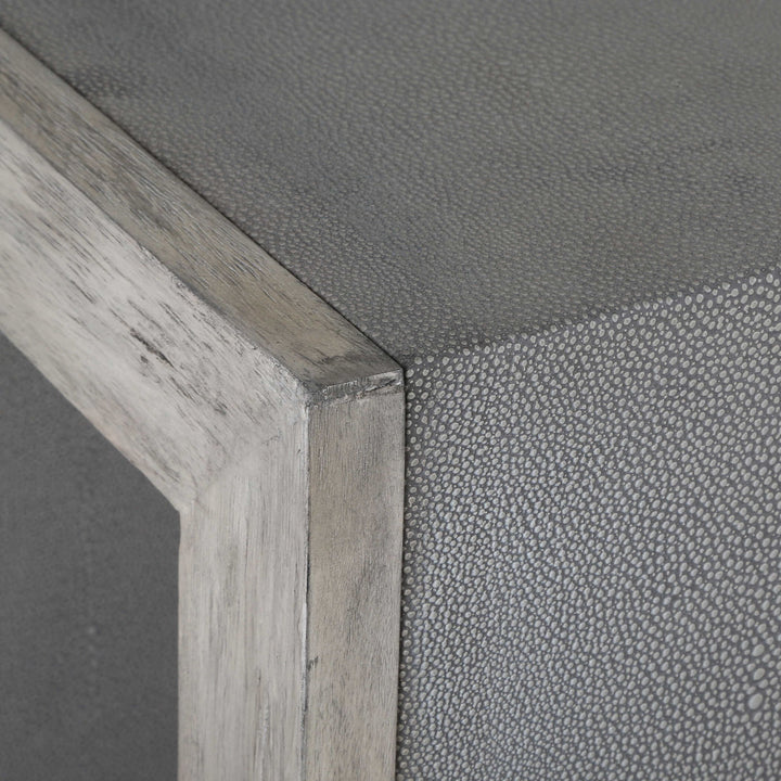 Aerina - Modern End Table - Gray