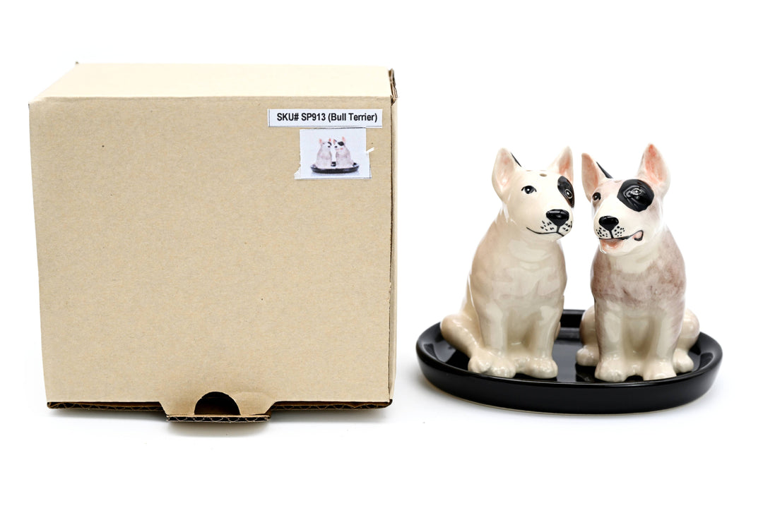 SP913 SALT AND PEPPER SHAKER Bull Terrier