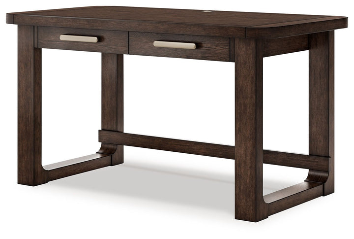 Breckington - Dark Brown - Home Office Desk