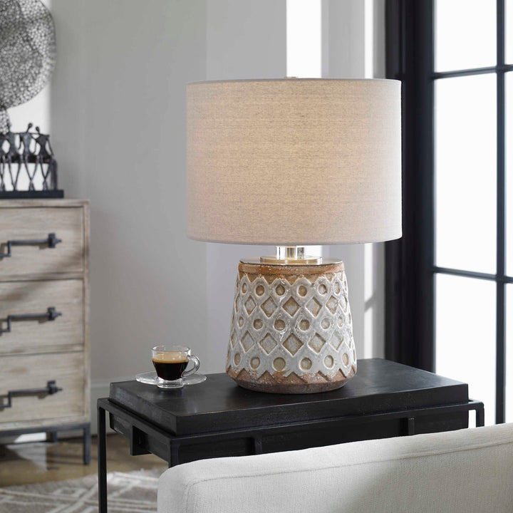 Cetona - Old World Table Lamp - Light Brown