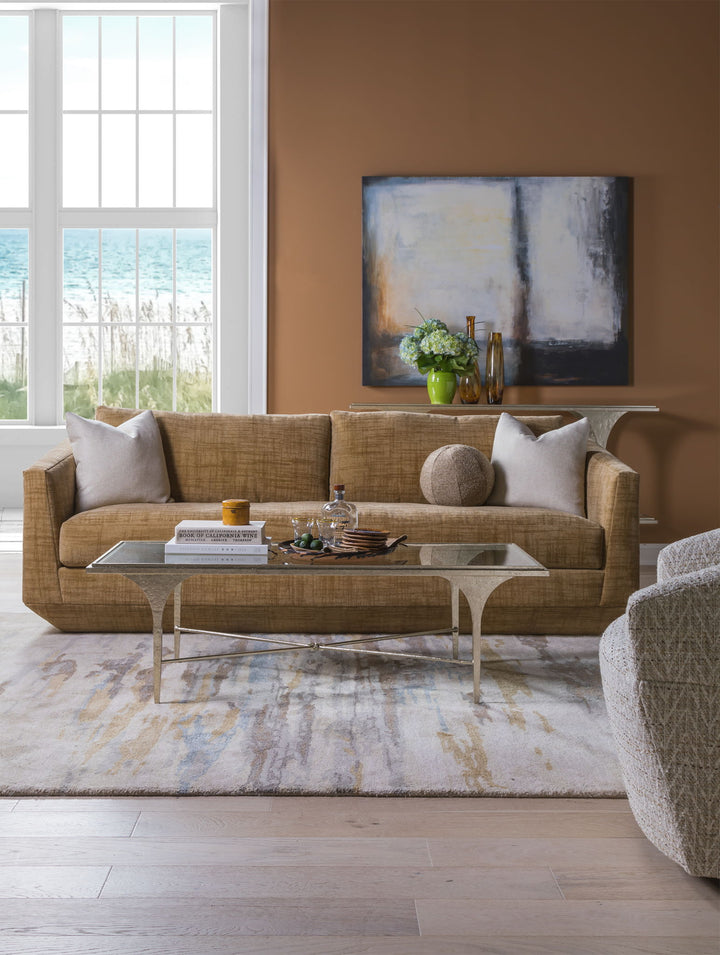 Artistica Upholstery - Veronica Bench Seat Sofa - White