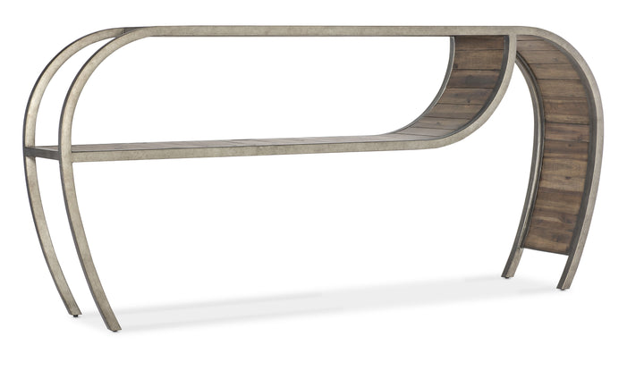 Commerce And Market - Open Ended Console Table - Dark Brown