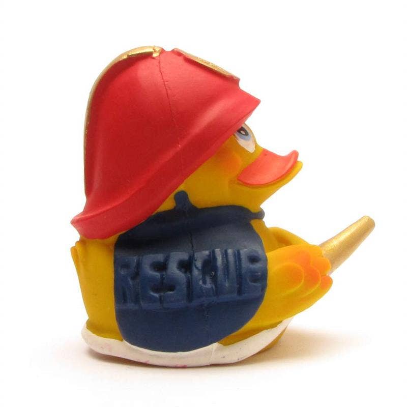 Fireman rubber duck - rubber duck