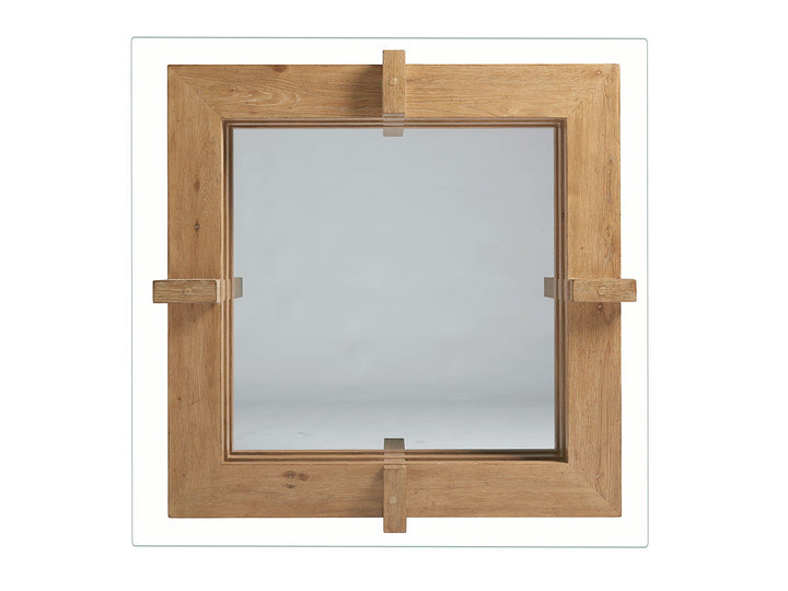 Los Altos - Calcutta Square Cocktail Table - Light Brown