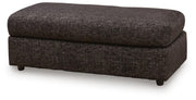 Lentiz - Oversized Accent Ottoman - Onyx