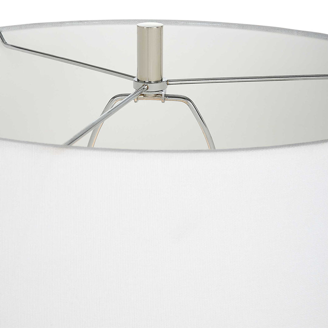 Clariot - Ribbed Table Lamp - Blue