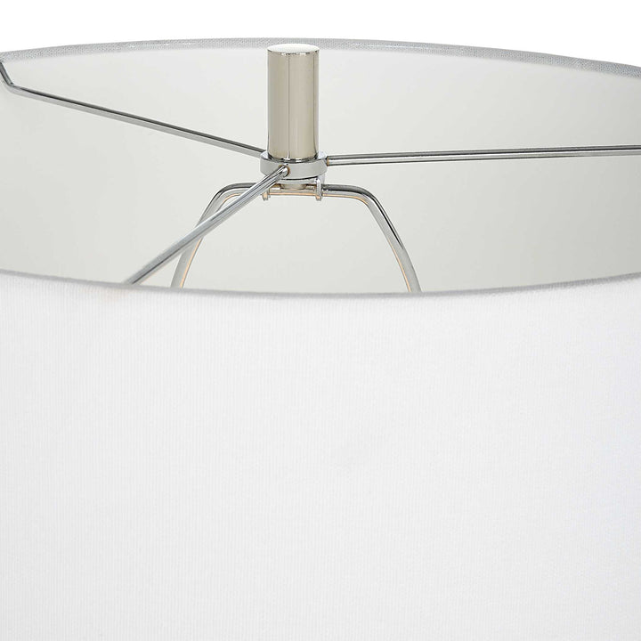 Clariot - Ribbed Table Lamp - Blue