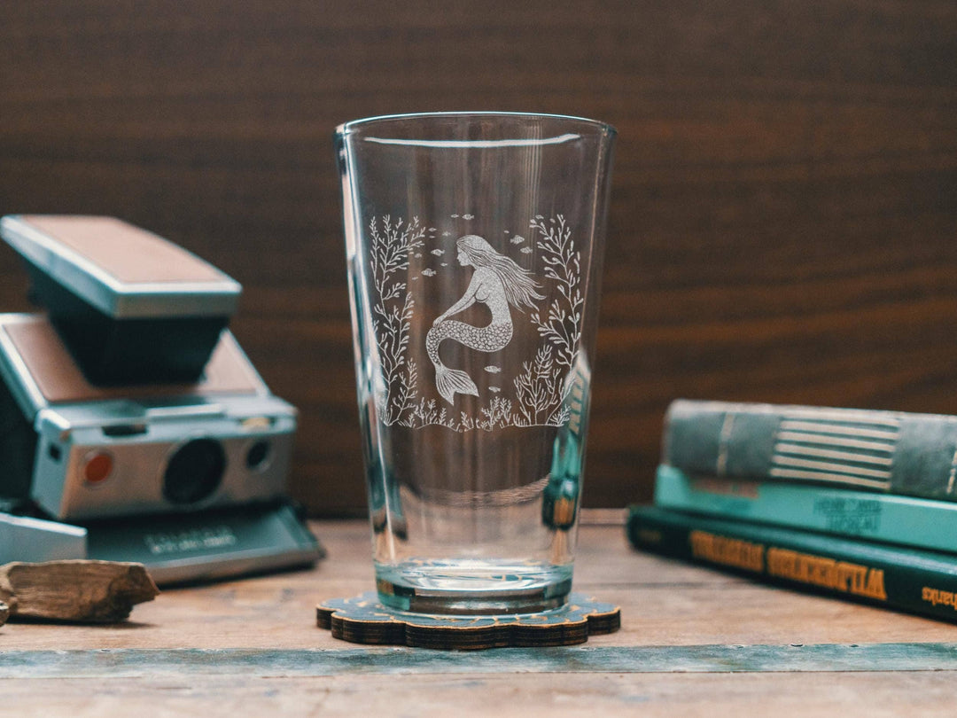 Mermaid Glasses: Stemless Wine