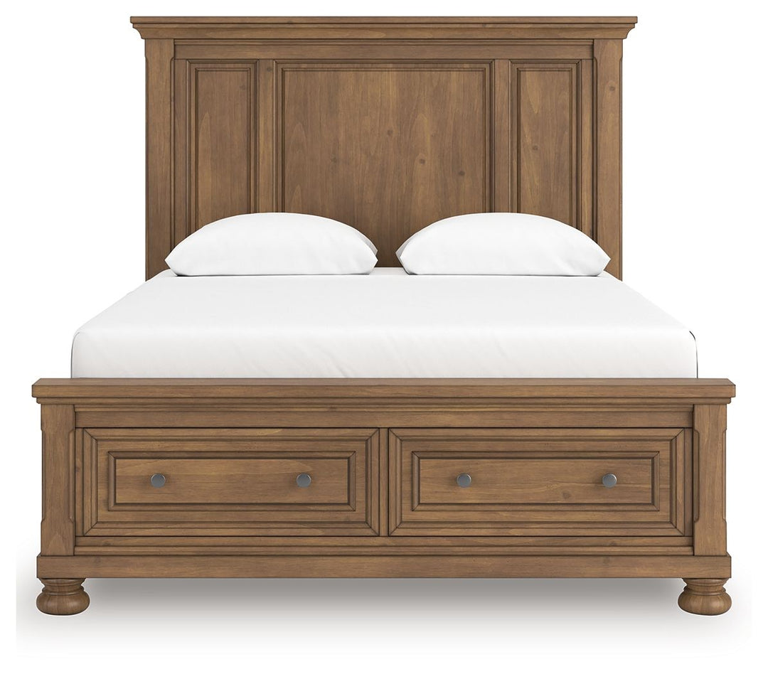 Feddinger - Panel Storage Bed