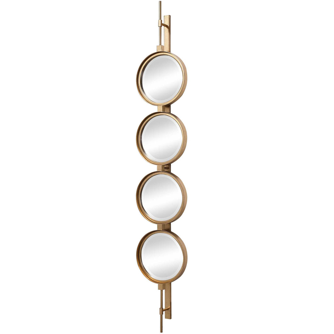 Button - Mirror - Gold