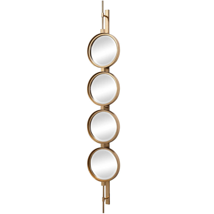 Button - Mirror - Gold