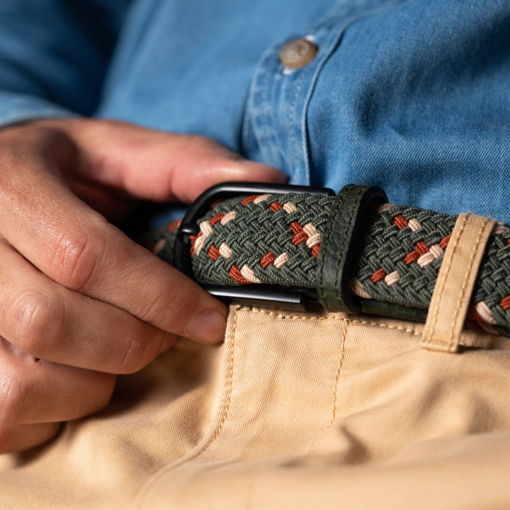The Orinoco elastic woven belt: Size 2