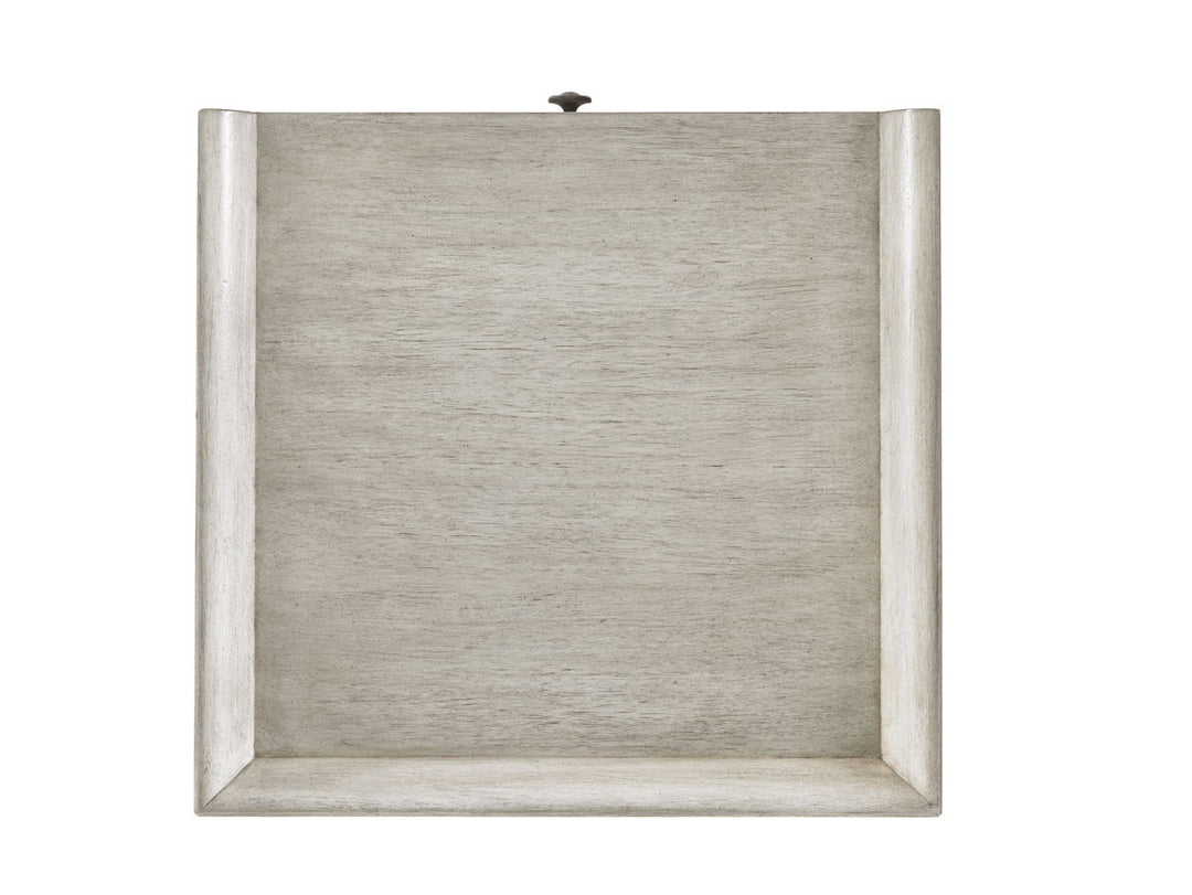 Oyster Bay - Pellham Night Table - Pearl Silver