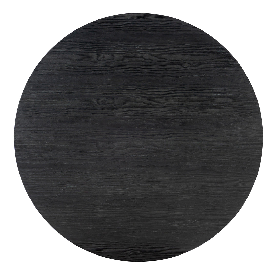 Chapman - Shou Sugi Ban Round Cocktail Table