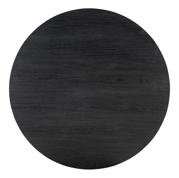 Chapman - Shou Sugi Ban Round Cocktail Table