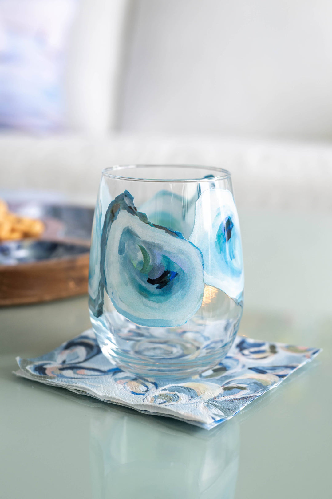 Wine Glass - Ebb and Flow: Default Title