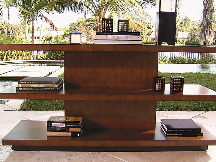 Ocean Club - Lagoon Sofa Table - Dark Brown