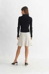 The Celine Top: TAUPE / SMALL