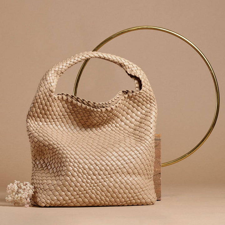 Johanna Nude Recycled Vegan Shoulder Bag Pre-Order 1/30