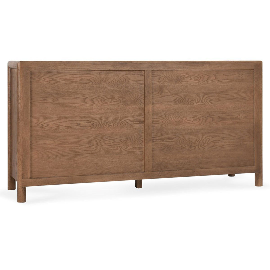 Corda - Solid Wood 6 Drawer Dresser - Brown/Natural
