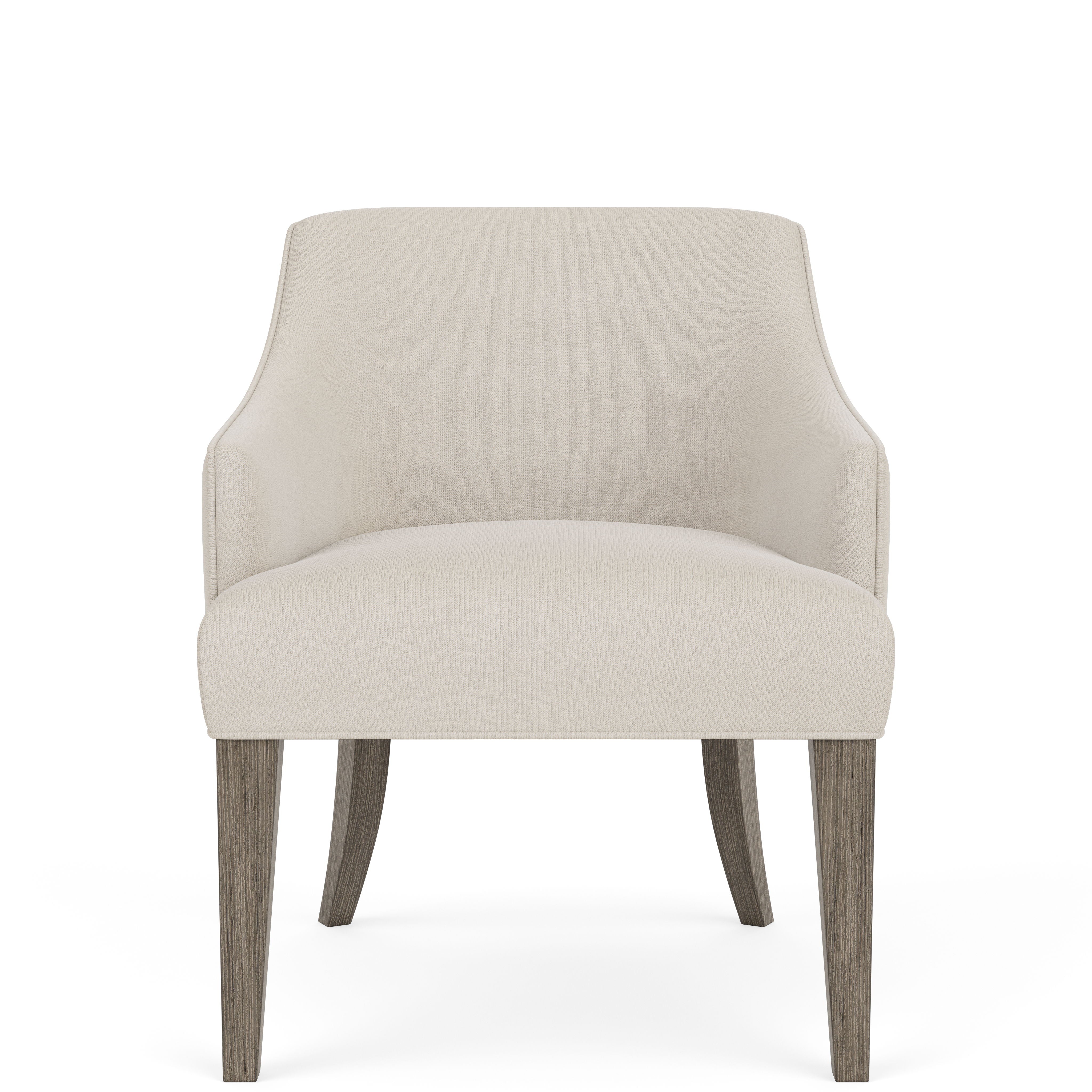 Sariel - Upholstered Host Chair (Set of 2) - Gray