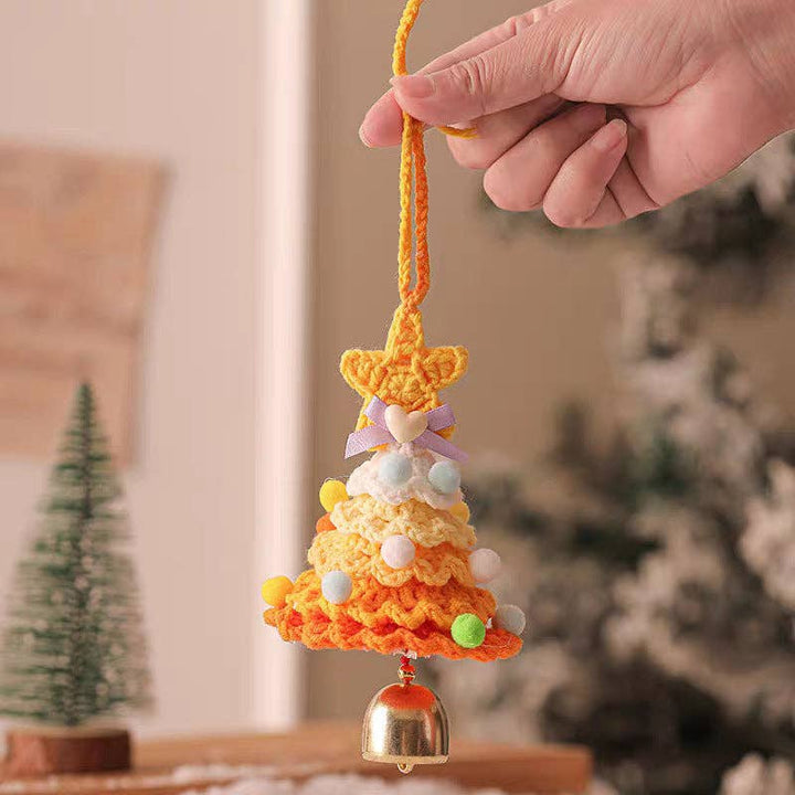 Handmade Christmas Tree Ornament: Orange